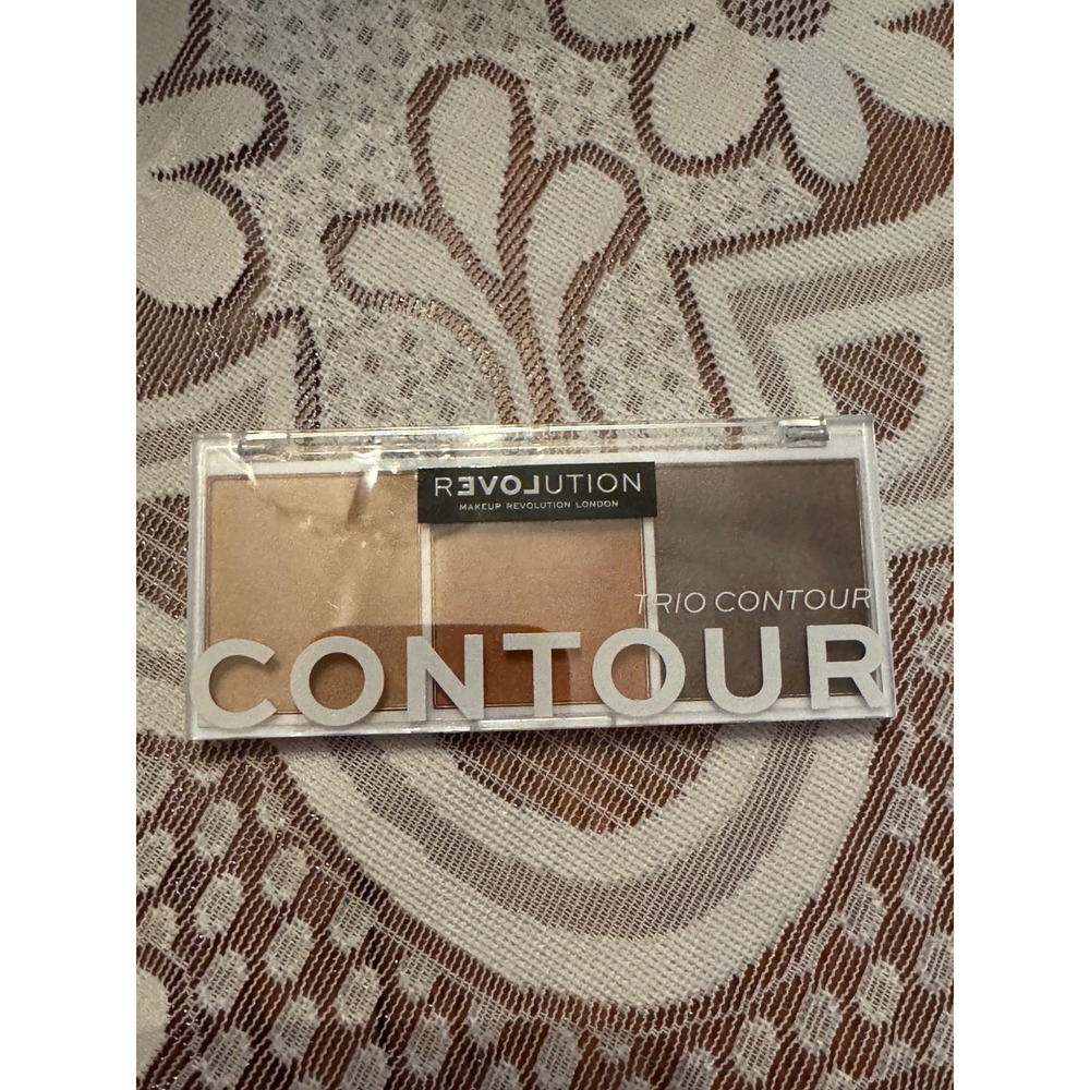 Makeup Revolution London Trio Contour Palette Bronze Sugar Vegan Cruelty Free